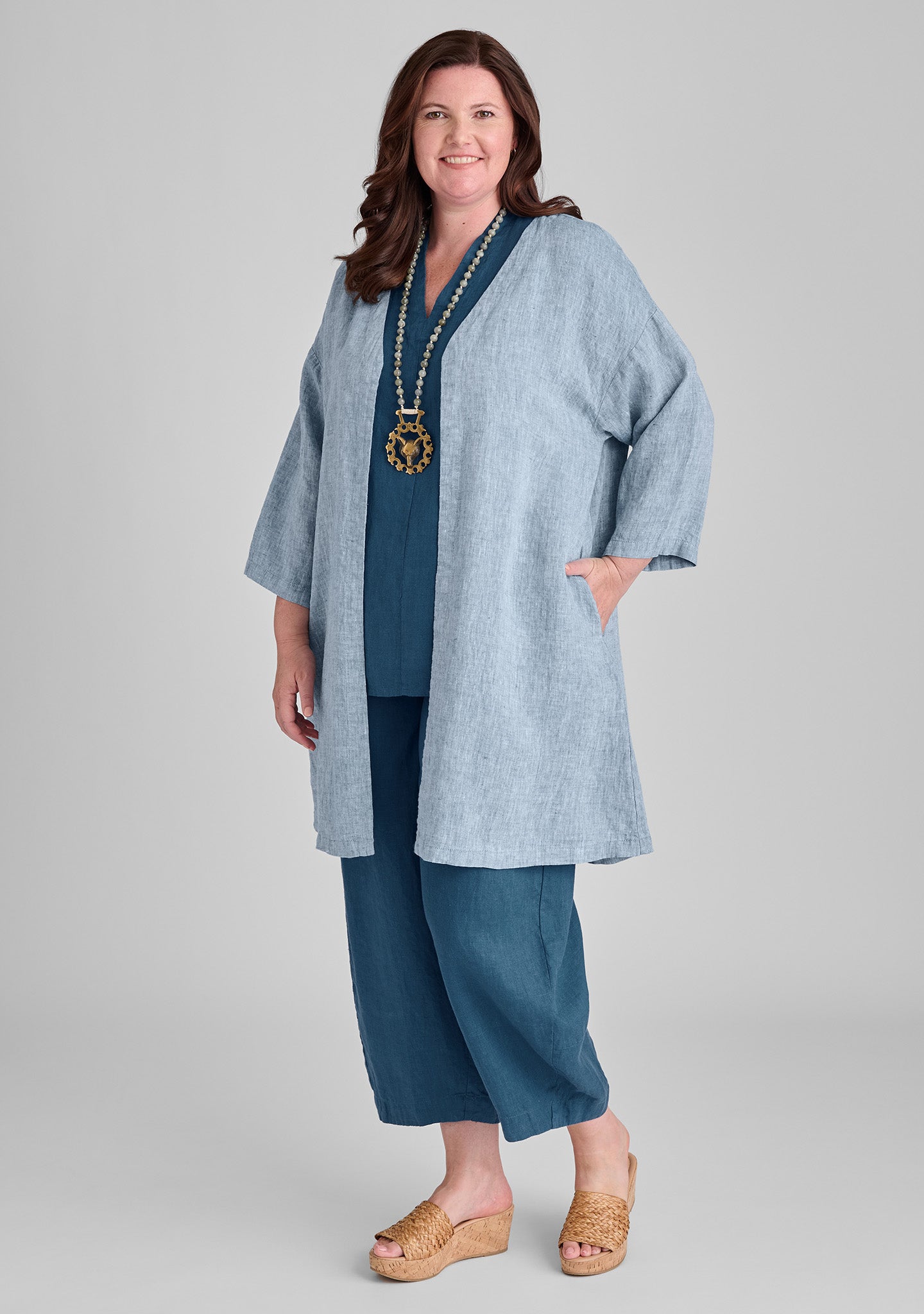 Harmony Jacket - Linen Jacket