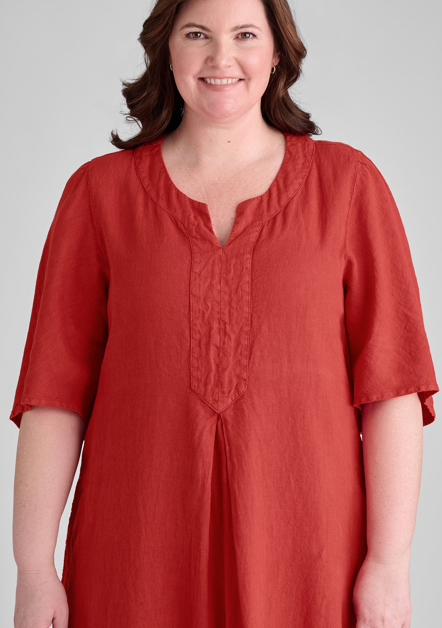 Caftan Dress - Linen Maxi Dress