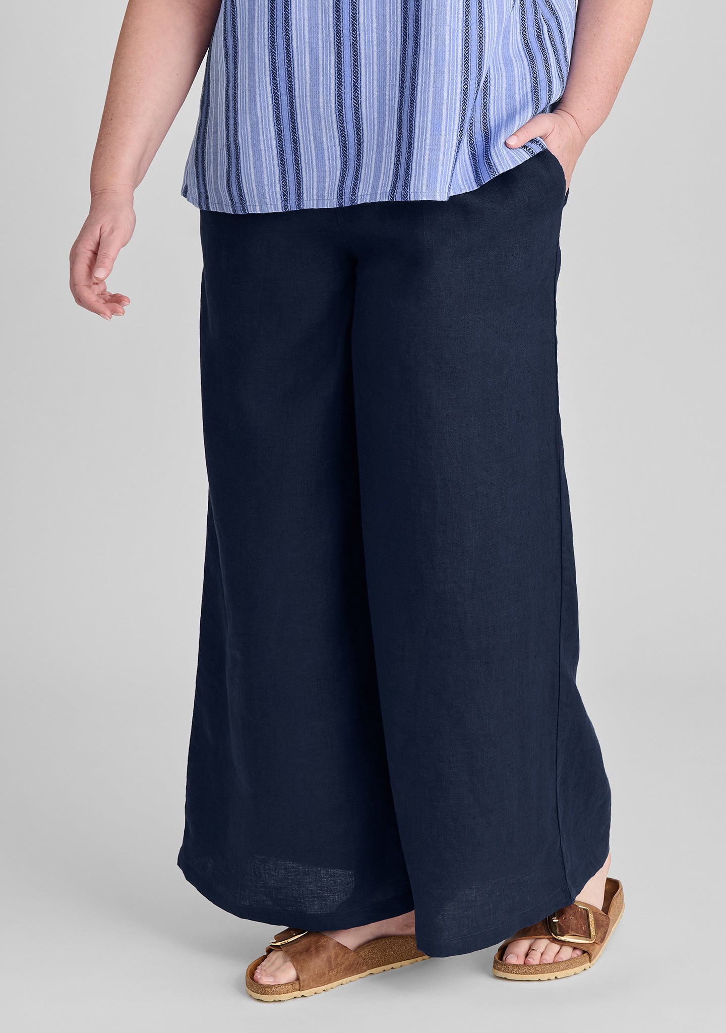 Carefree Pant - Full Length Linen Pants