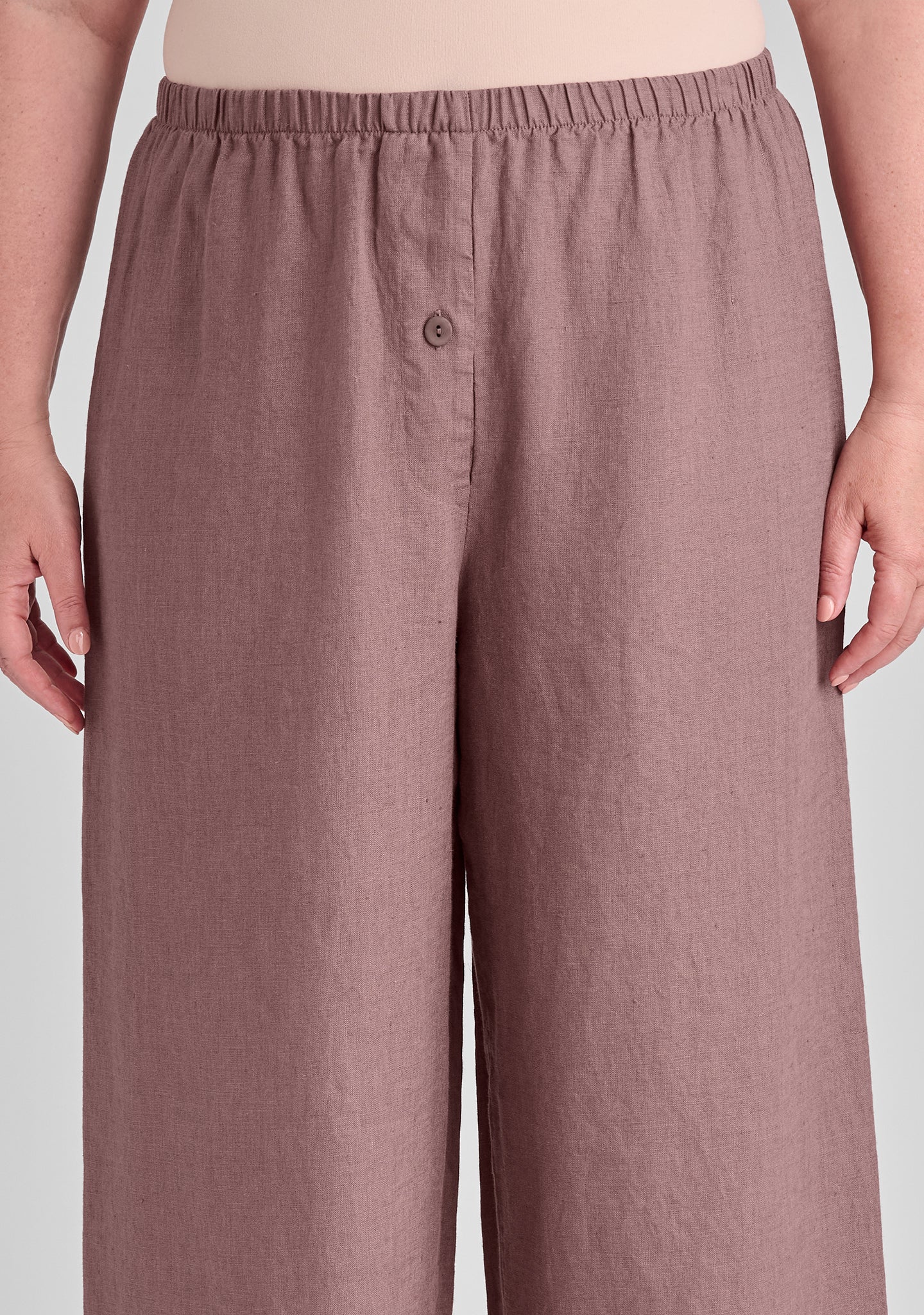 Boxd Down - Full Length Linen Pants - FINAL SALE