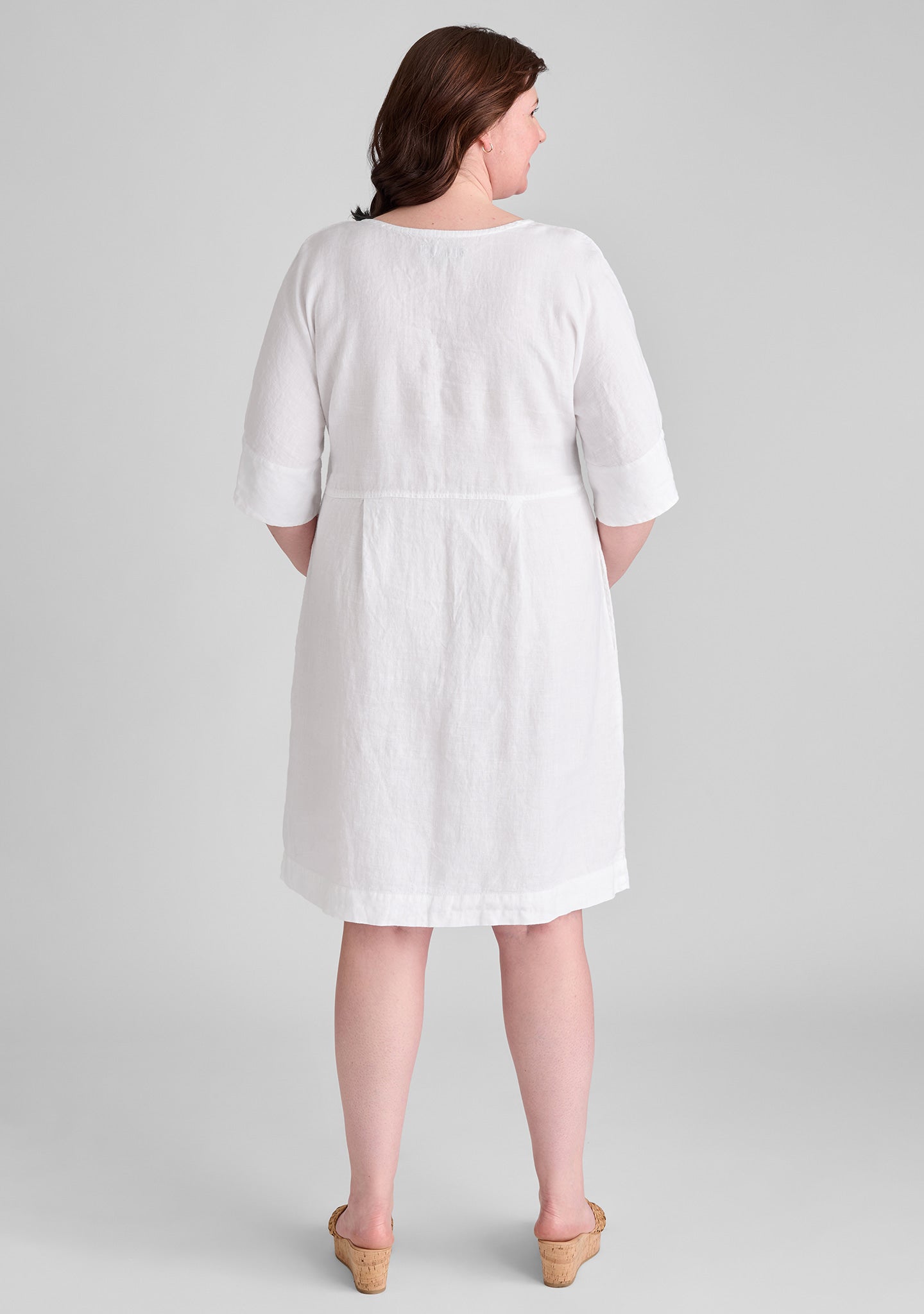 Dolman Dress - Linen Dress