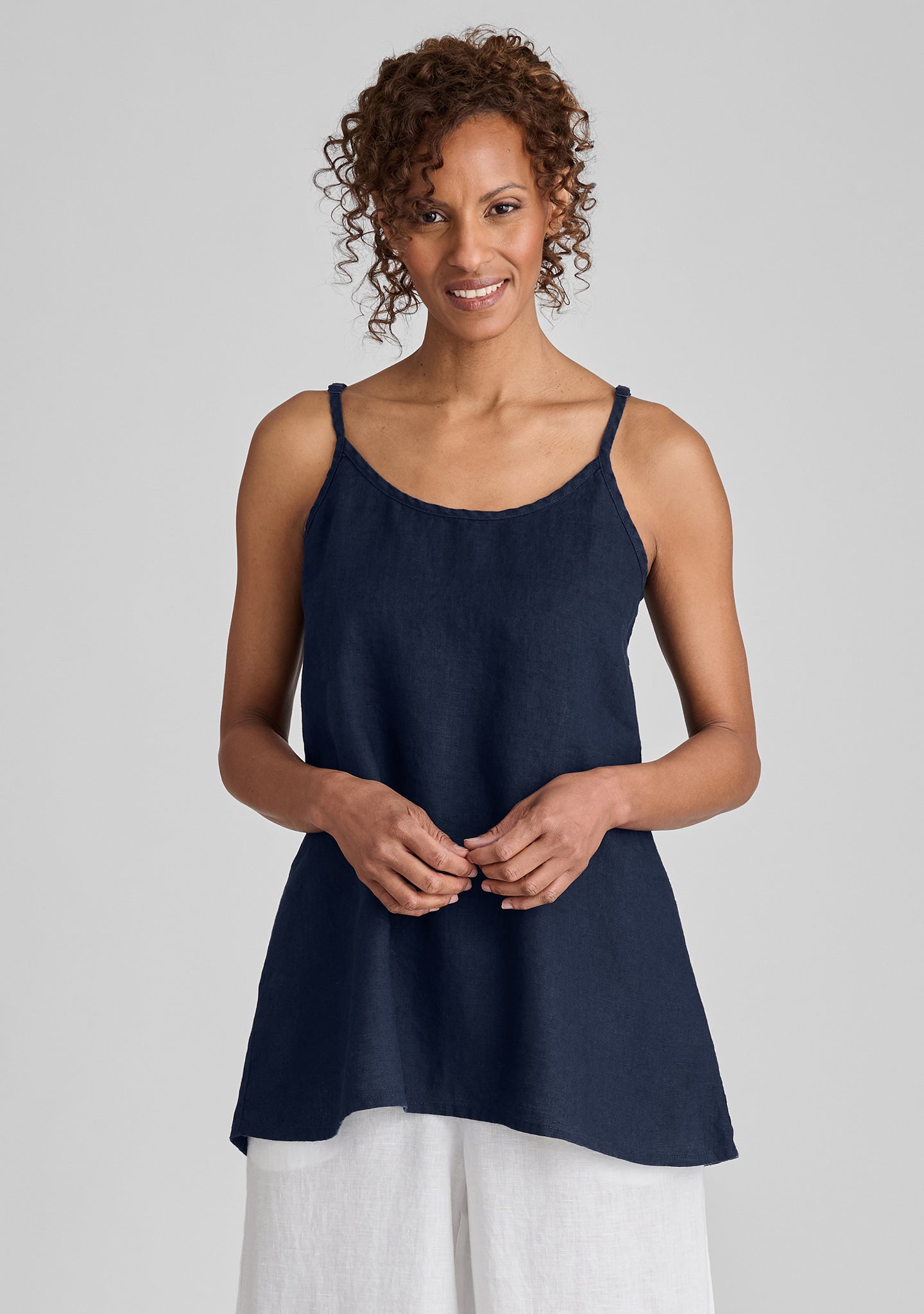 Nighttime Cami - Linen Tank Top
