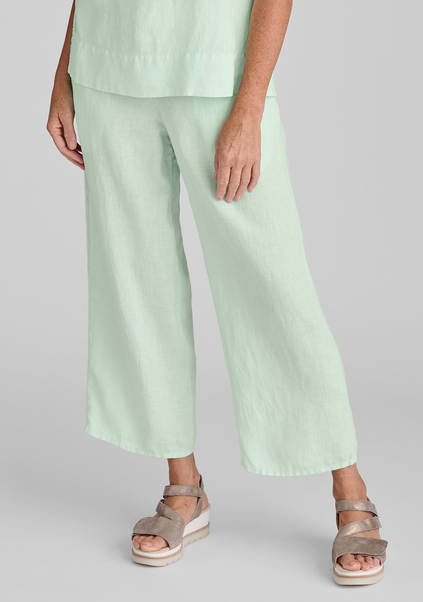 Renewed Flood - Linen Drawstring Pants