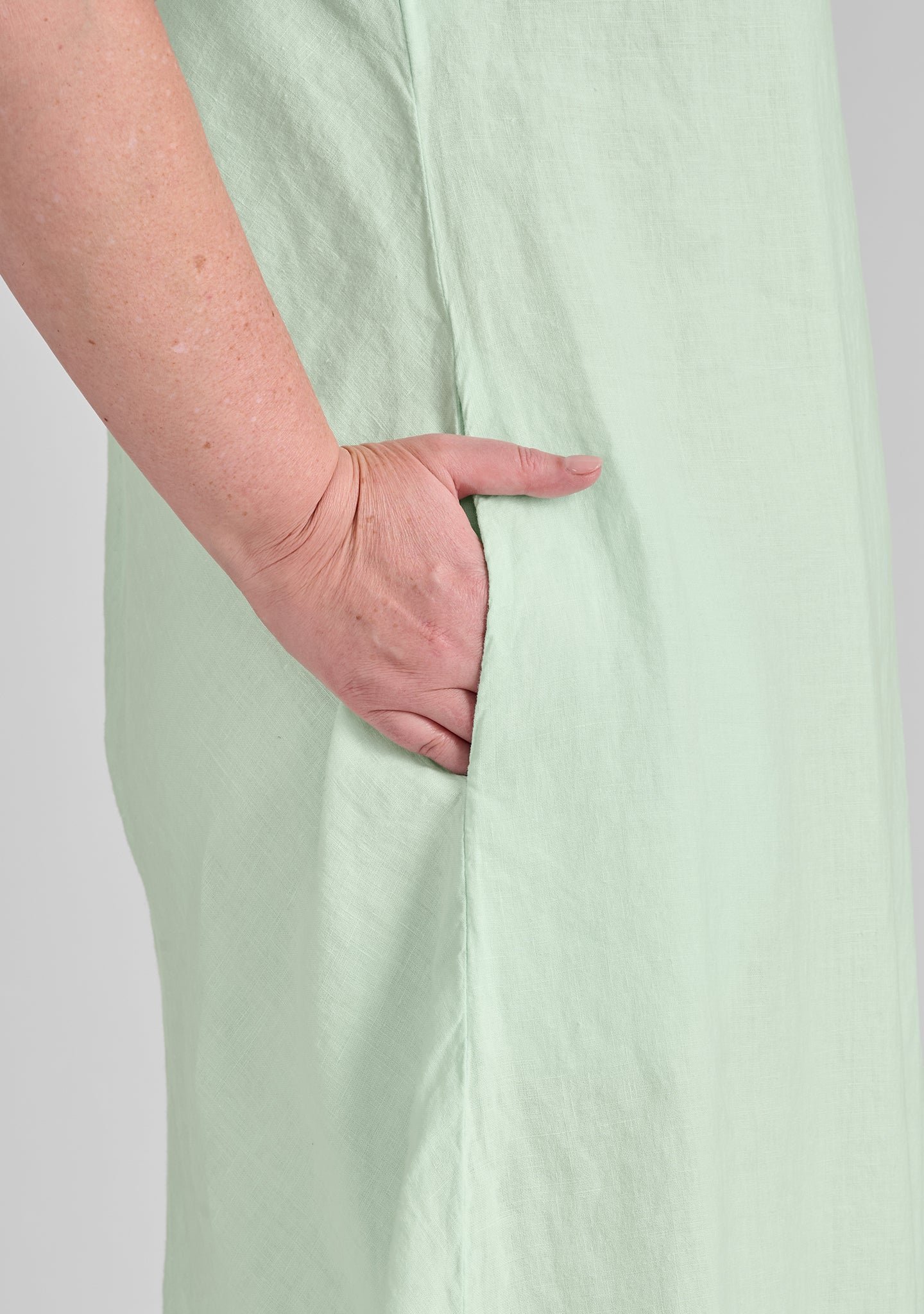 Roadie Tee Dress - Linen Dress