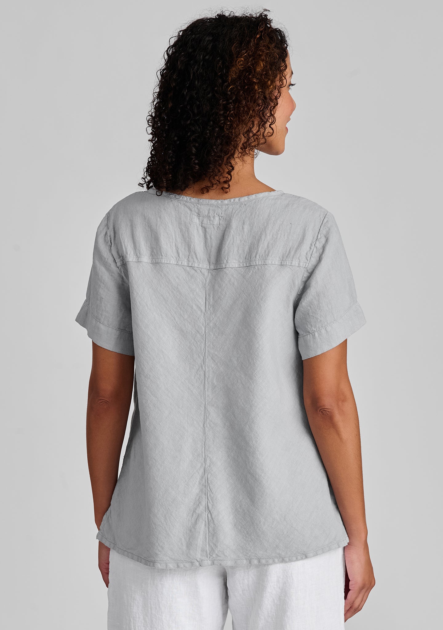Roadie Tee - Linen T Shirt