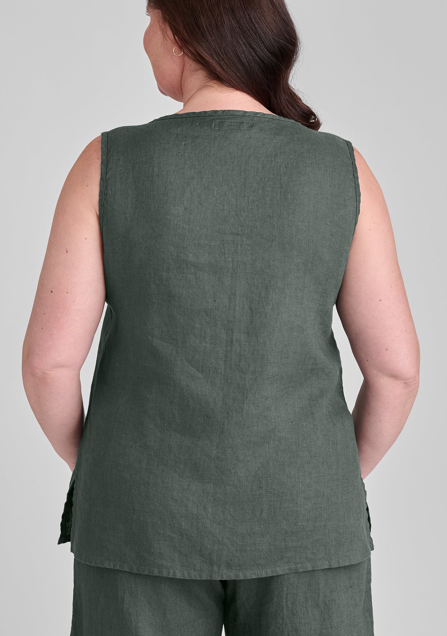 Sunny Tank - Linen Tank Top