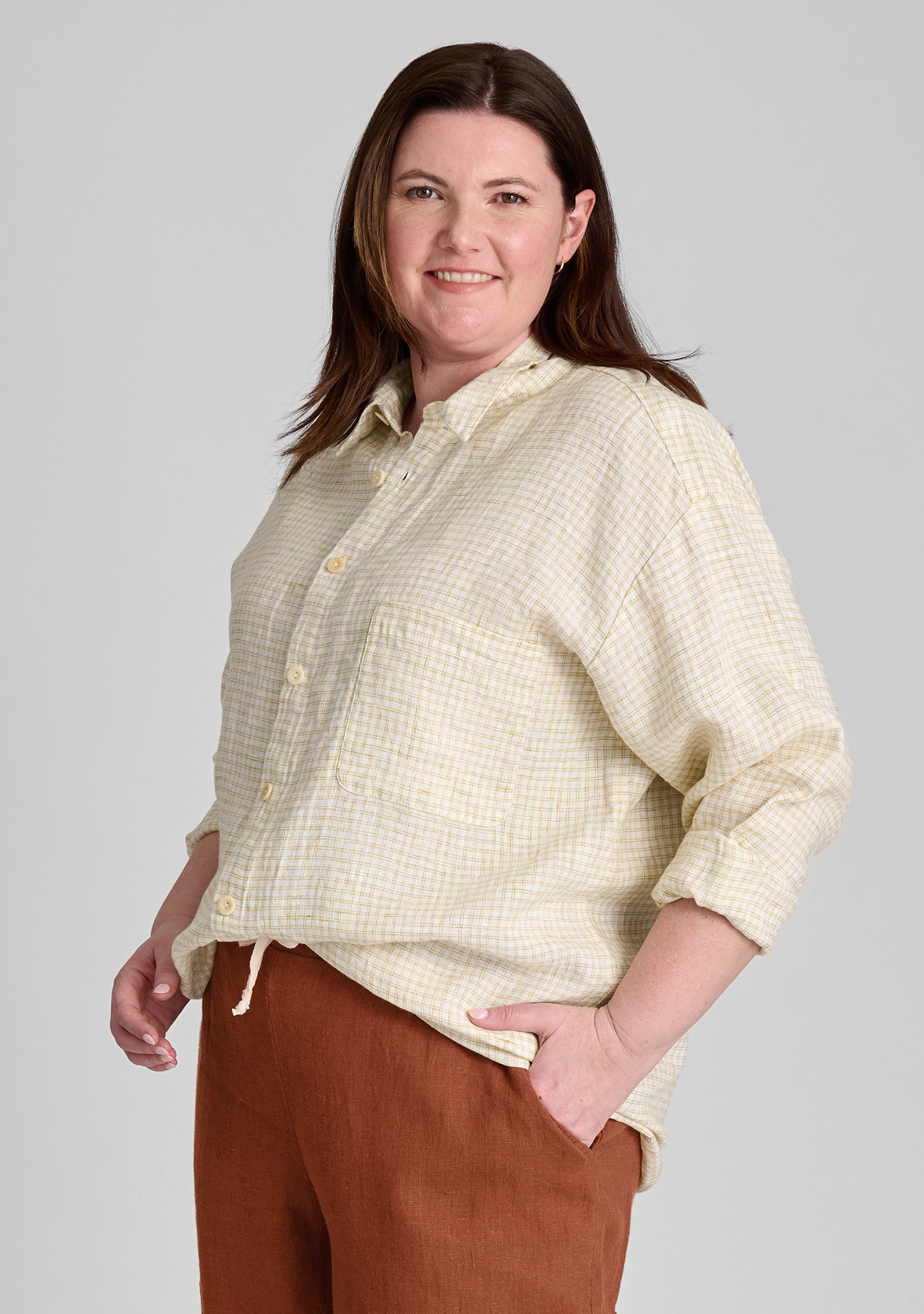 Whole Shirt - Linen Button Down Shirt